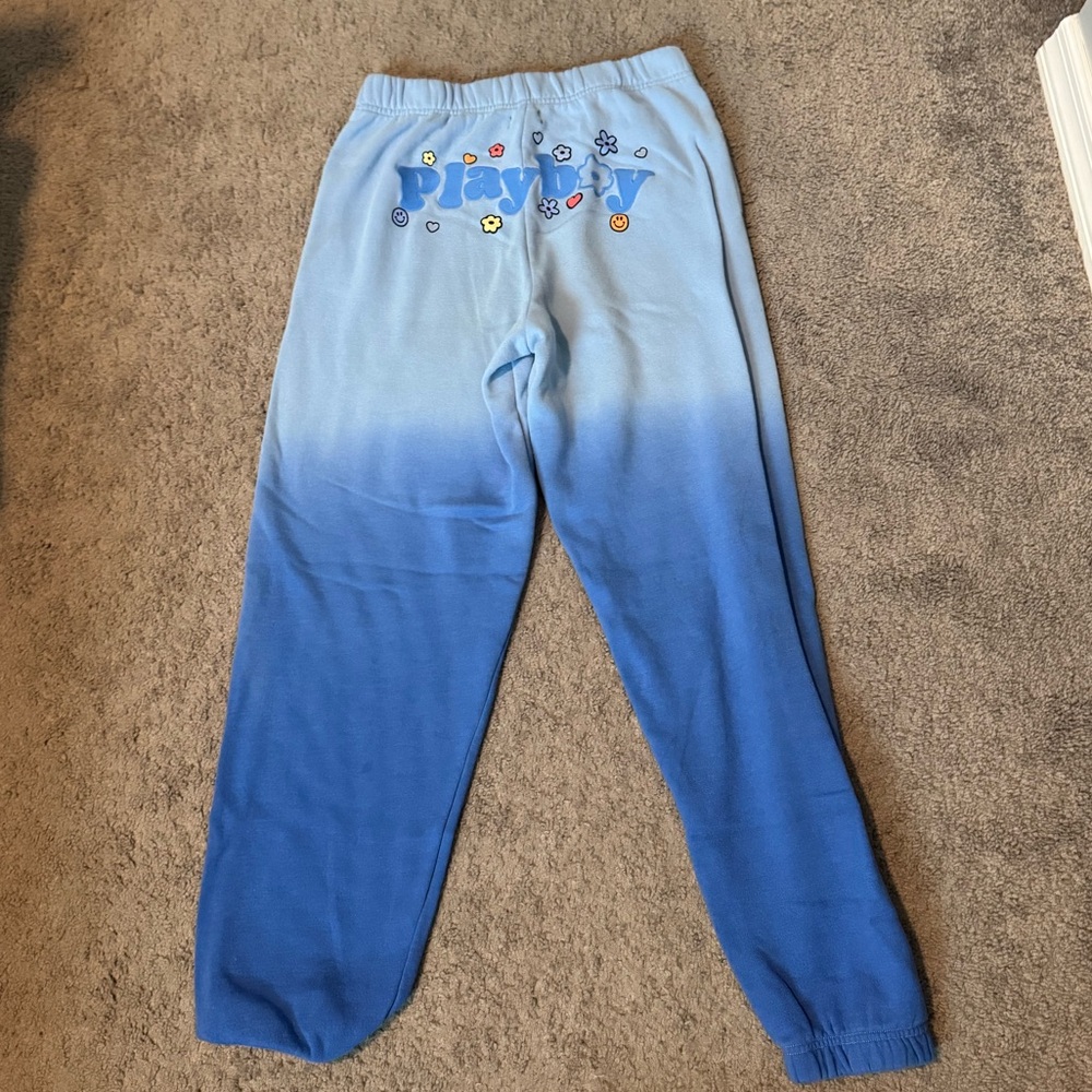 Playful Blue Ombre Kids Joggers